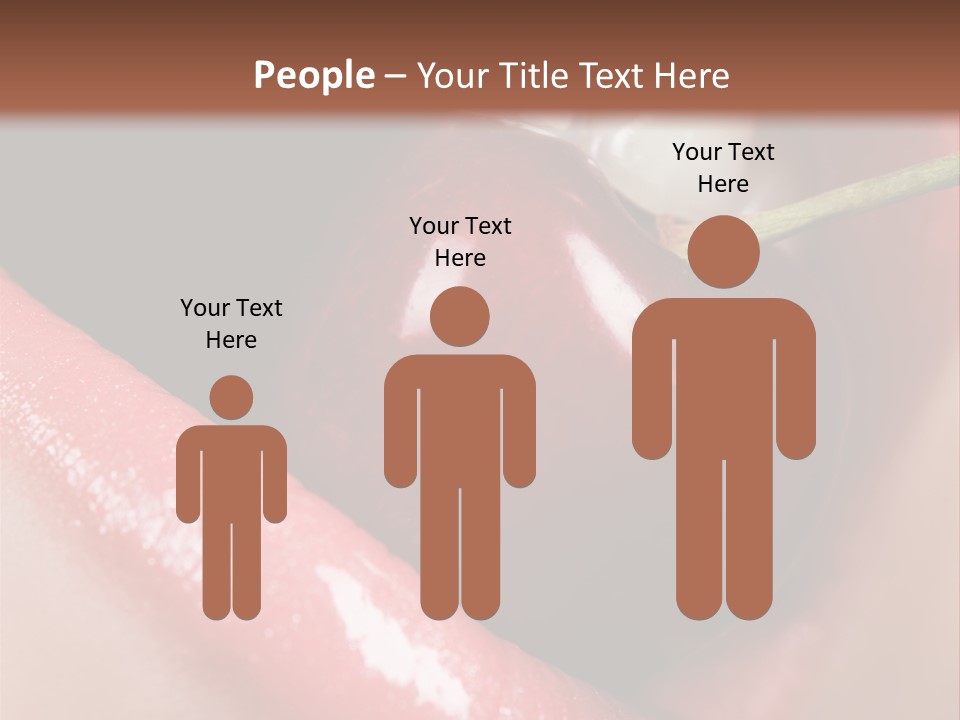 Makeup Berry Closeup PowerPoint Template