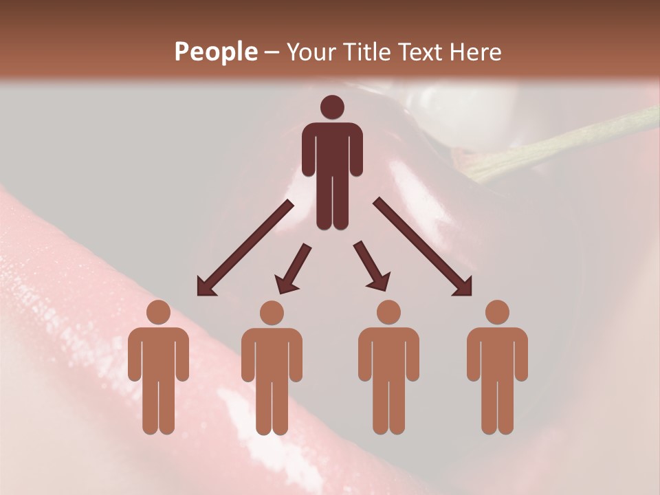 Makeup Berry Closeup PowerPoint Template