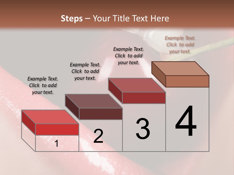 Makeup Berry Closeup PowerPoint Template