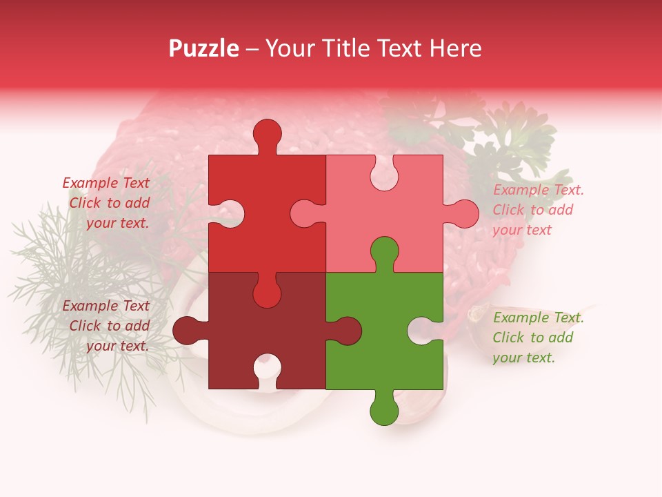 Beef Mince PowerPoint Template