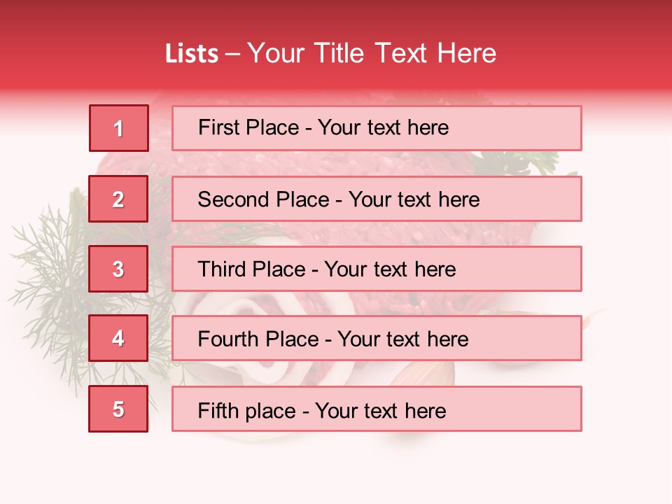 Beef Mince PowerPoint Template