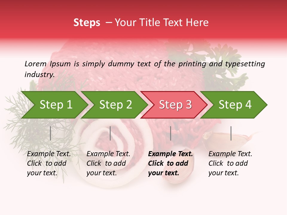 Beef Mince PowerPoint Template