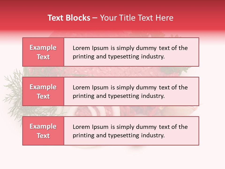 Beef Mince PowerPoint Template