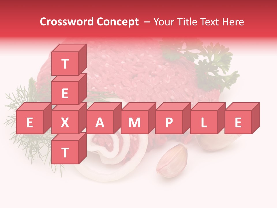 Beef Mince PowerPoint Template