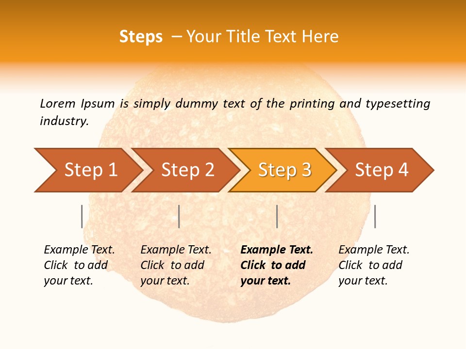 Heap Breakfast Calories PowerPoint Template