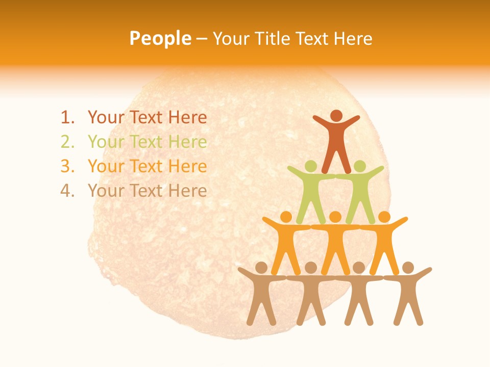 Heap Breakfast Calories PowerPoint Template