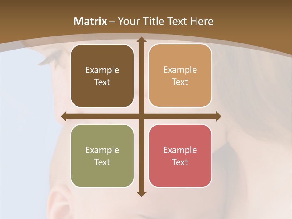 Mother And Baby PowerPoint Template