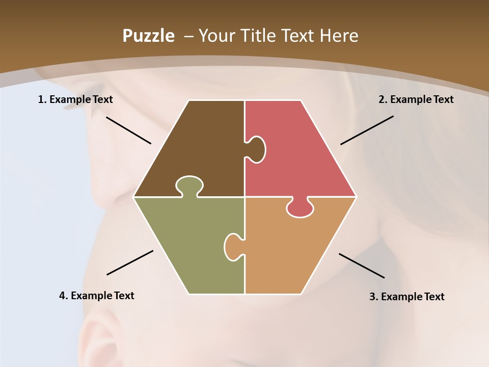 Mother And Baby PowerPoint Template