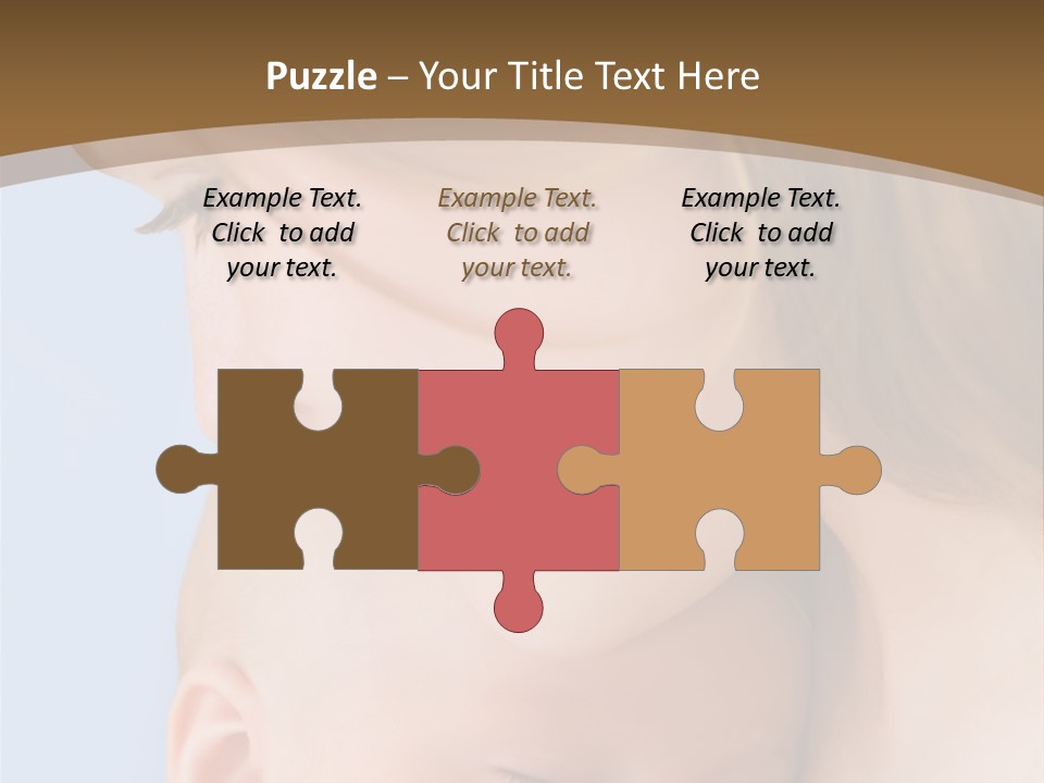 Mother And Baby PowerPoint Template