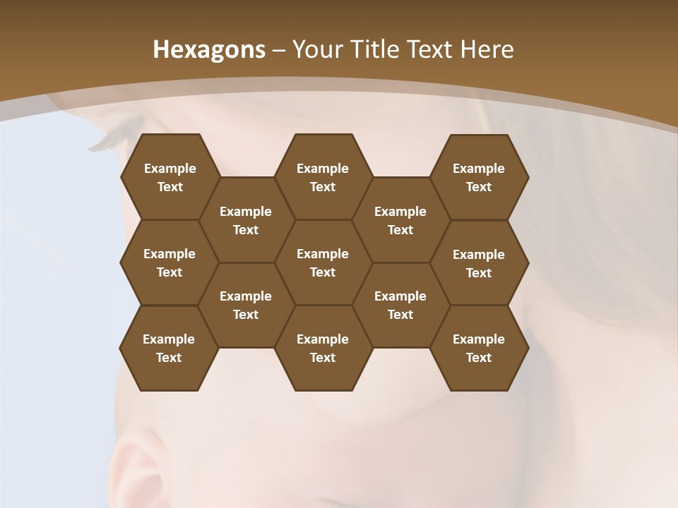 Mother And Baby PowerPoint Template