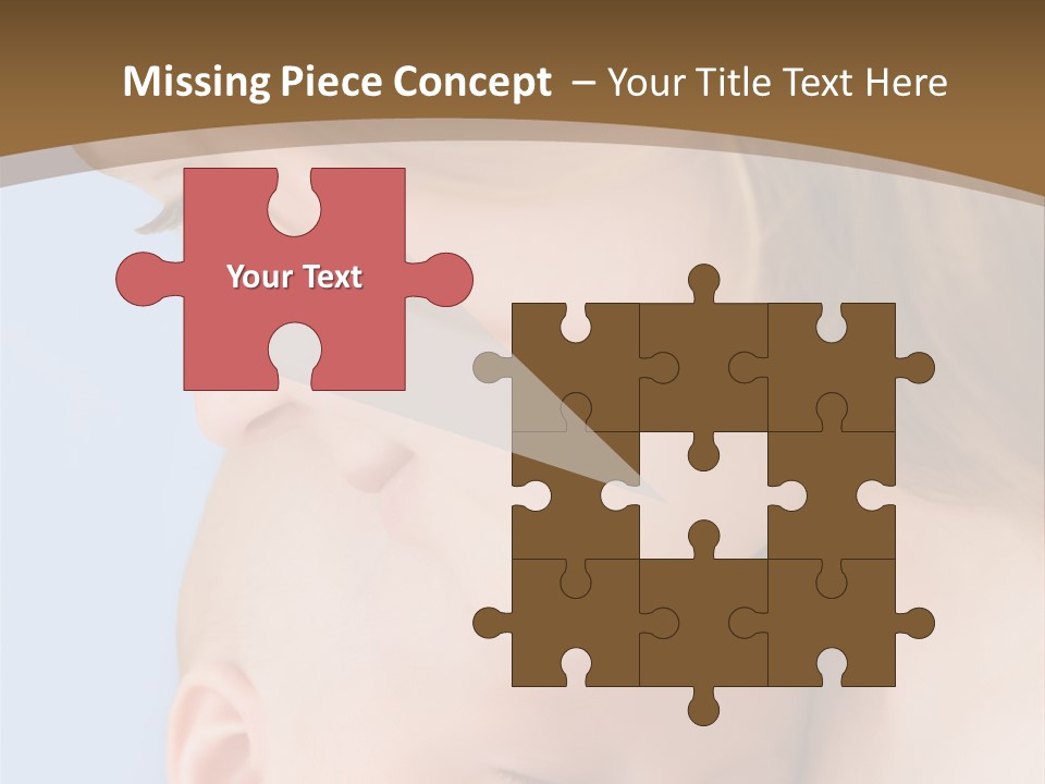 Mother And Baby PowerPoint Template