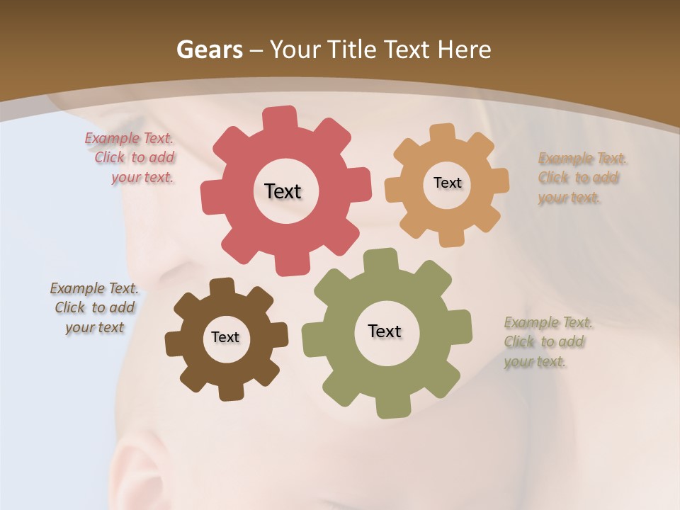 Mother And Baby PowerPoint Template