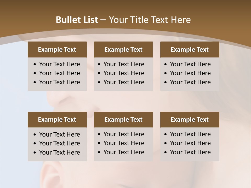Mother And Baby PowerPoint Template