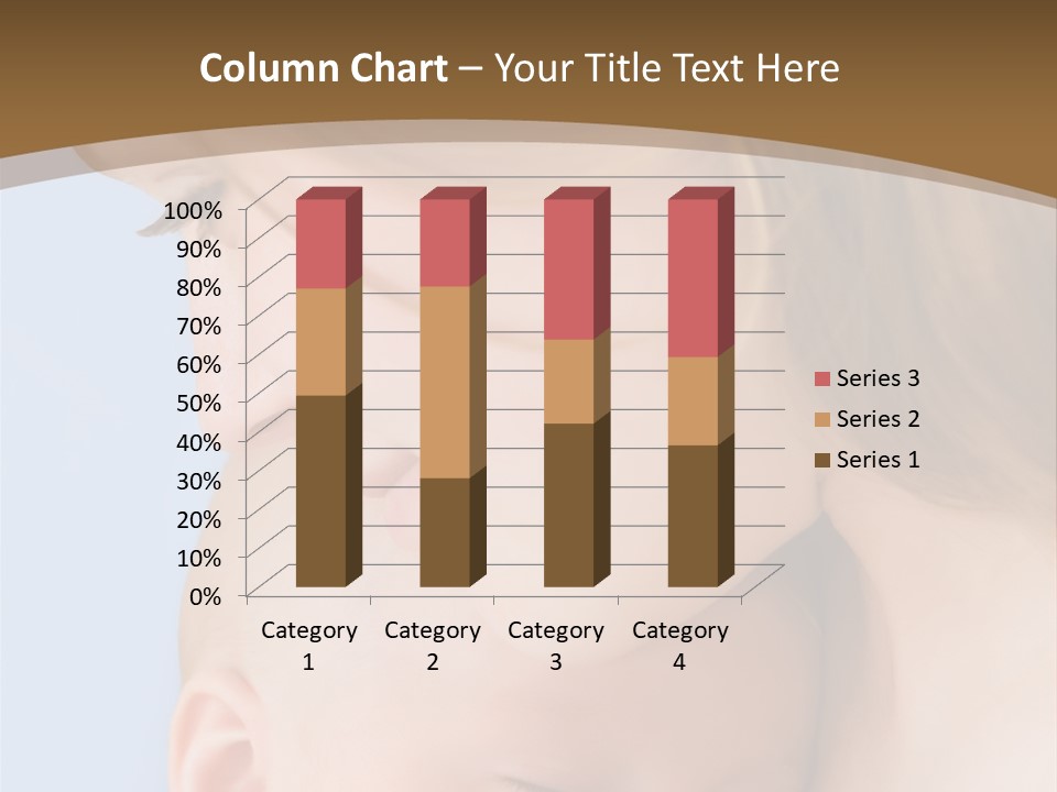 Mother And Baby PowerPoint Template