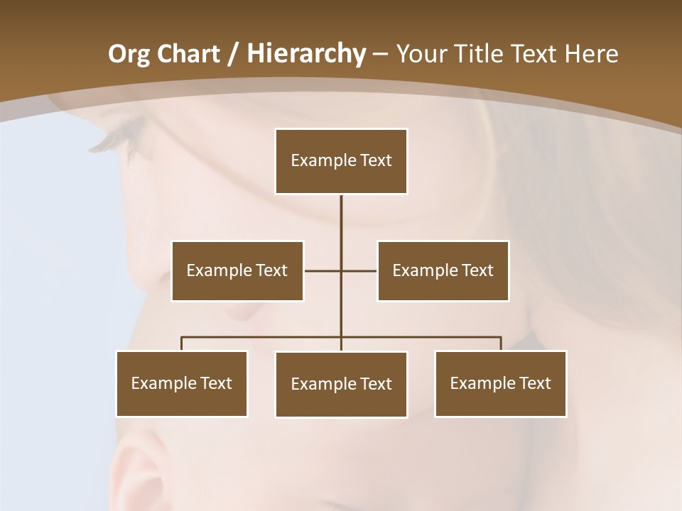 Mother And Baby PowerPoint Template