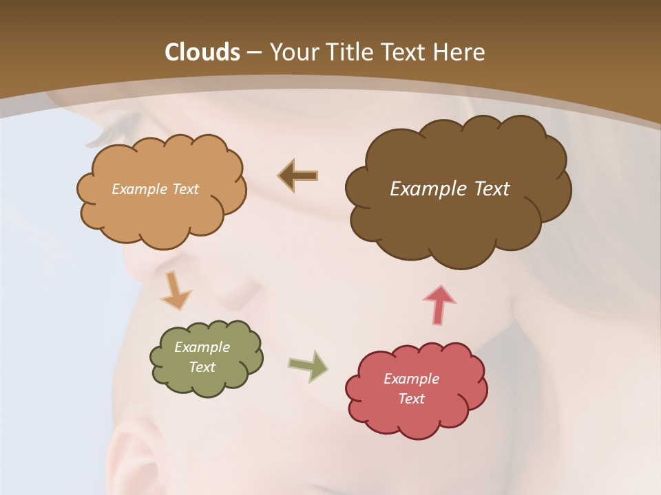 Mother And Baby PowerPoint Template