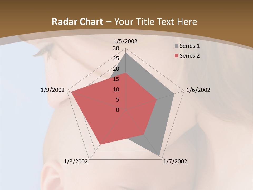 Mother And Baby PowerPoint Template