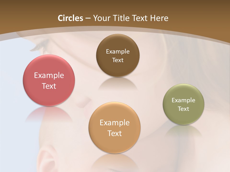 Mother And Baby PowerPoint Template