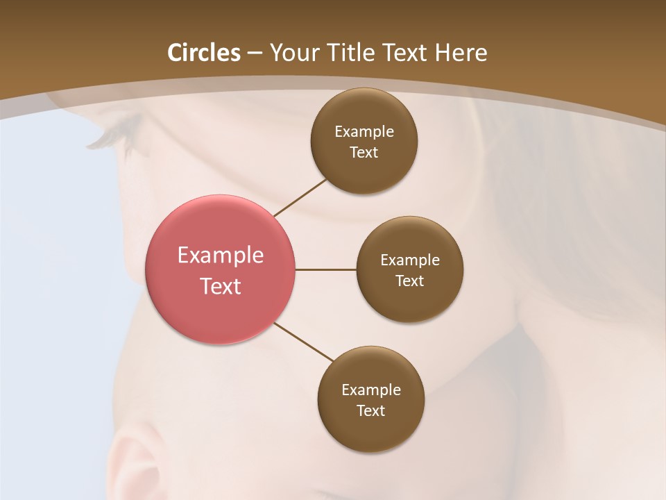 Mother And Baby PowerPoint Template