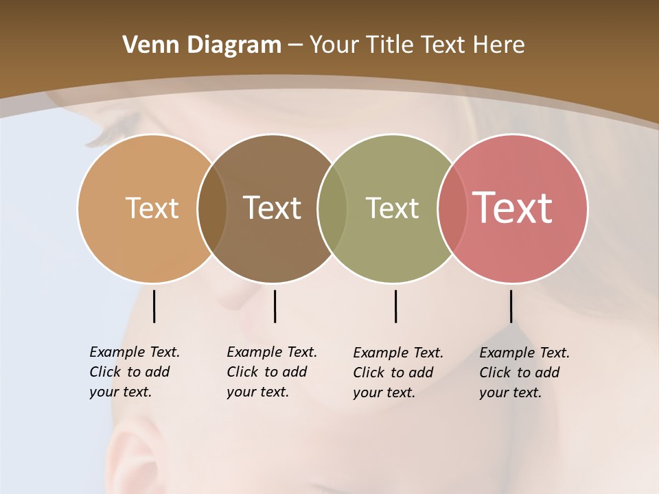 Mother And Baby PowerPoint Template