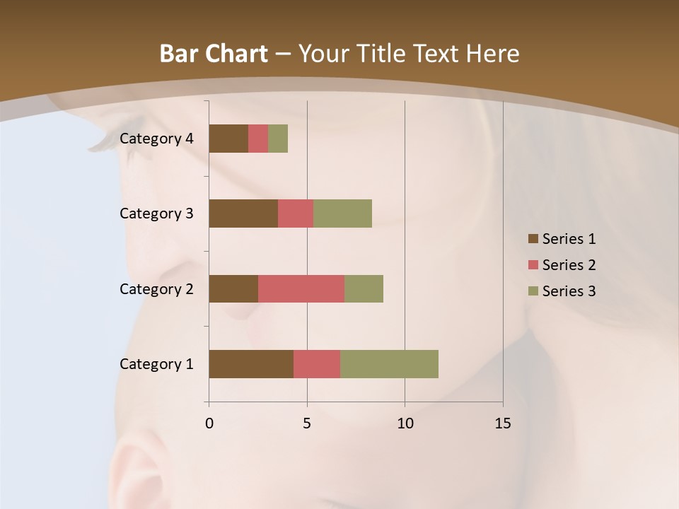 Mother And Baby PowerPoint Template