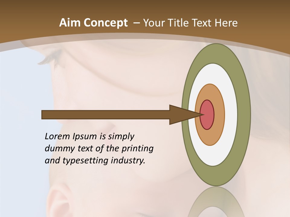 Mother And Baby PowerPoint Template