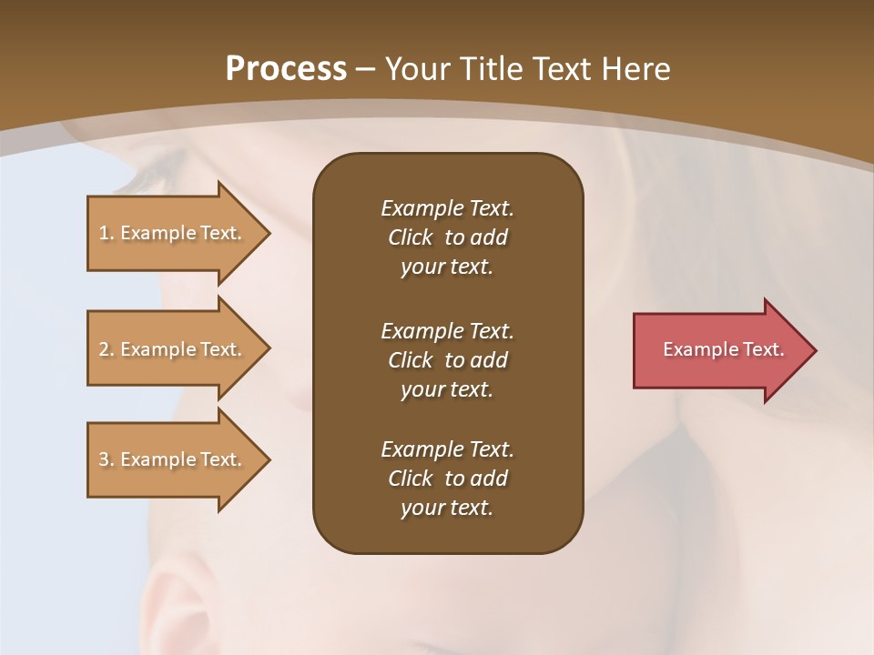 Mother And Baby PowerPoint Template