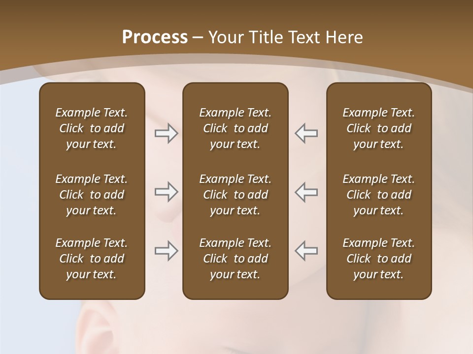 Mother And Baby PowerPoint Template