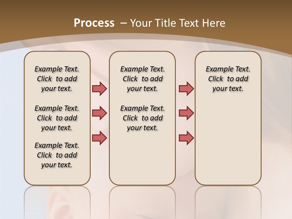 Mother And Baby PowerPoint Template