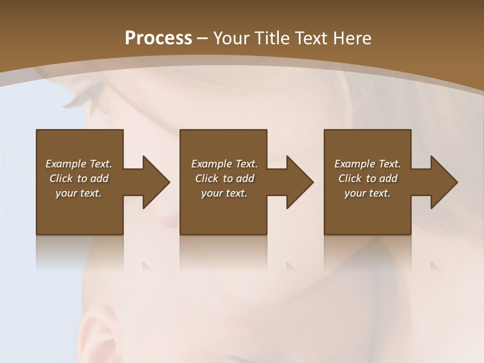 Mother And Baby PowerPoint Template