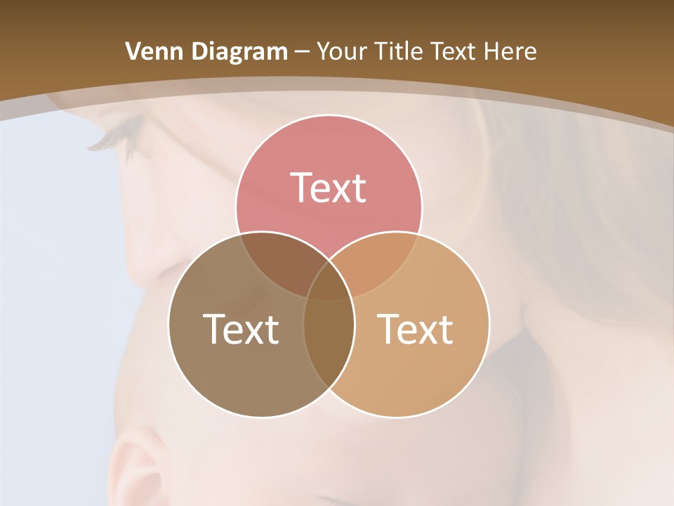 Mother And Baby PowerPoint Template