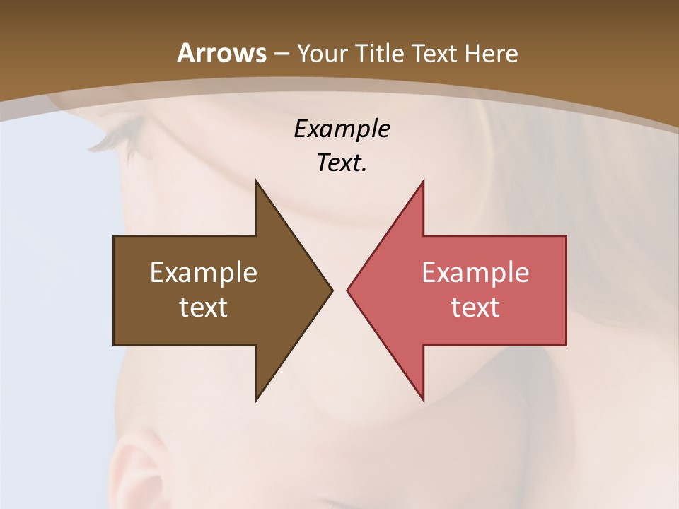 Mother And Baby PowerPoint Template