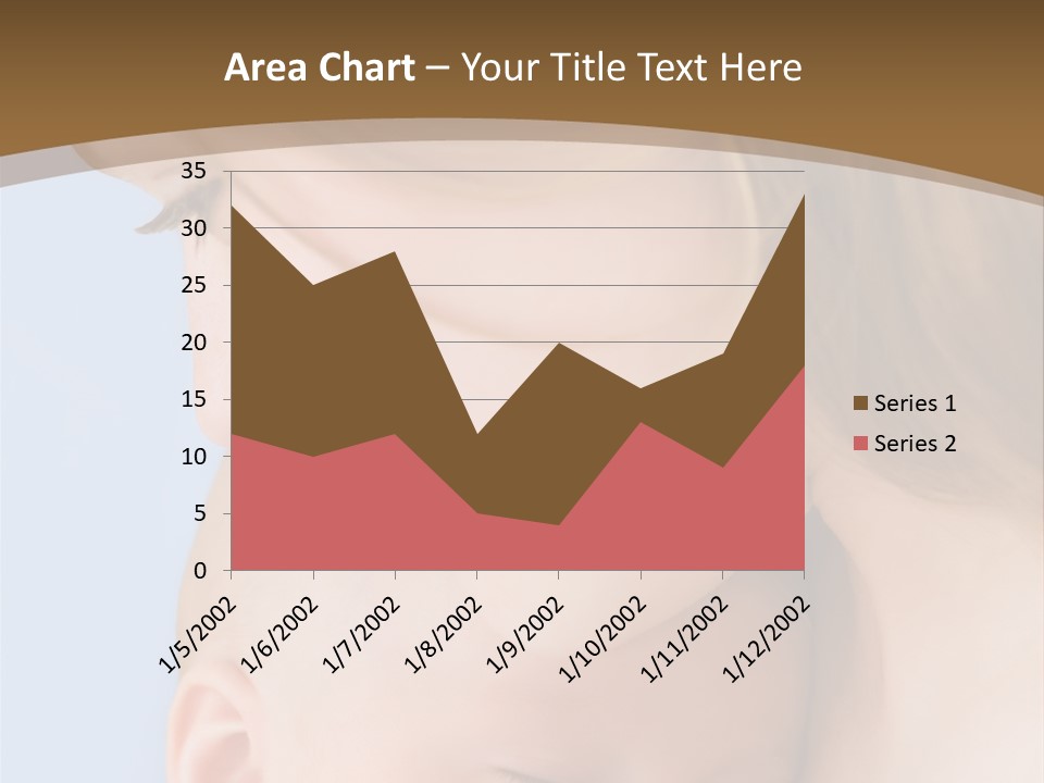 Mother And Baby PowerPoint Template