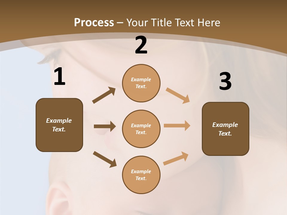 Mother And Baby PowerPoint Template