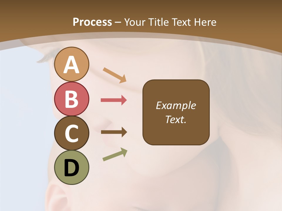 Mother And Baby PowerPoint Template