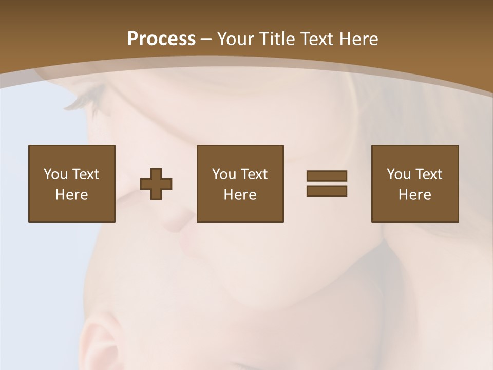 Mother And Baby PowerPoint Template