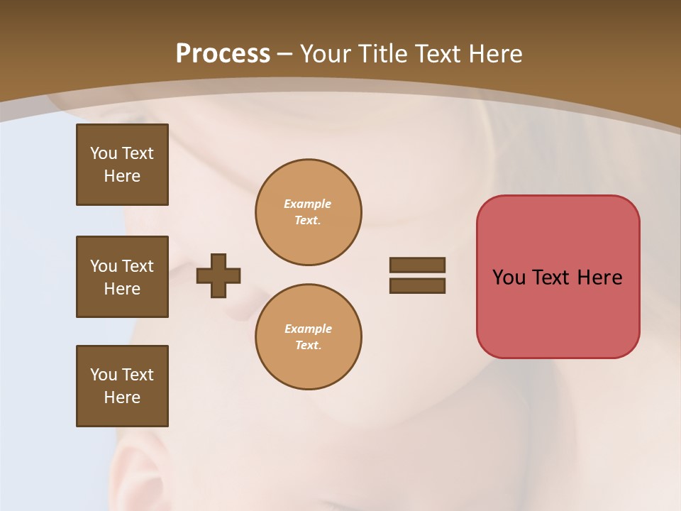 Mother And Baby PowerPoint Template
