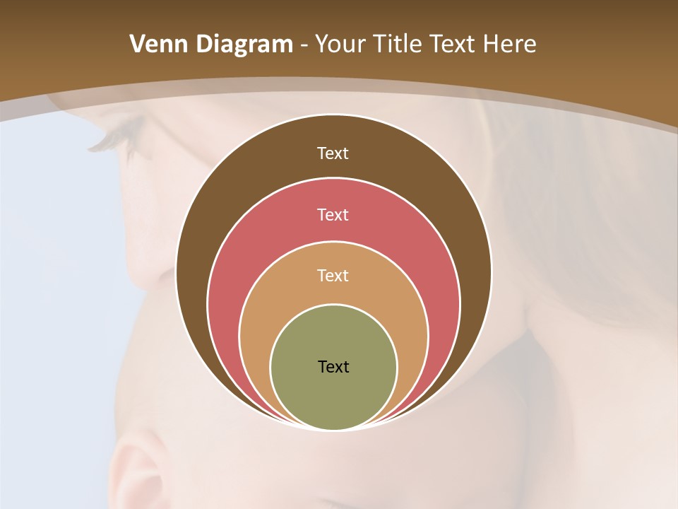 Mother And Baby PowerPoint Template