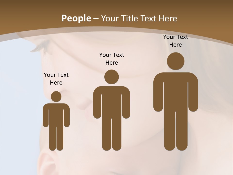 Mother And Baby PowerPoint Template