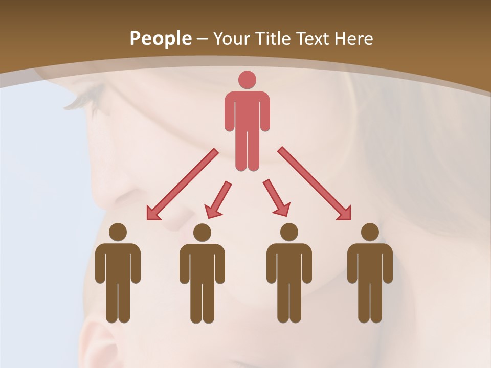 Mother And Baby PowerPoint Template