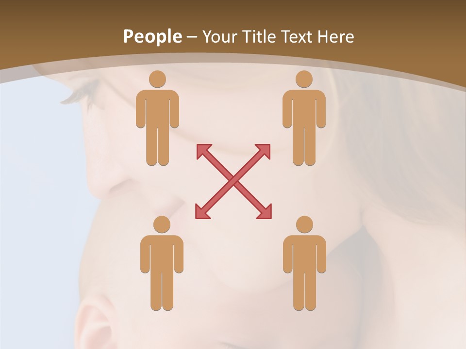 Mother And Baby PowerPoint Template