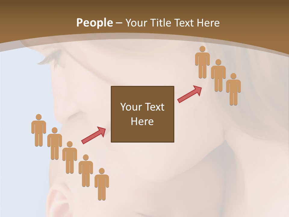 Mother And Baby PowerPoint Template