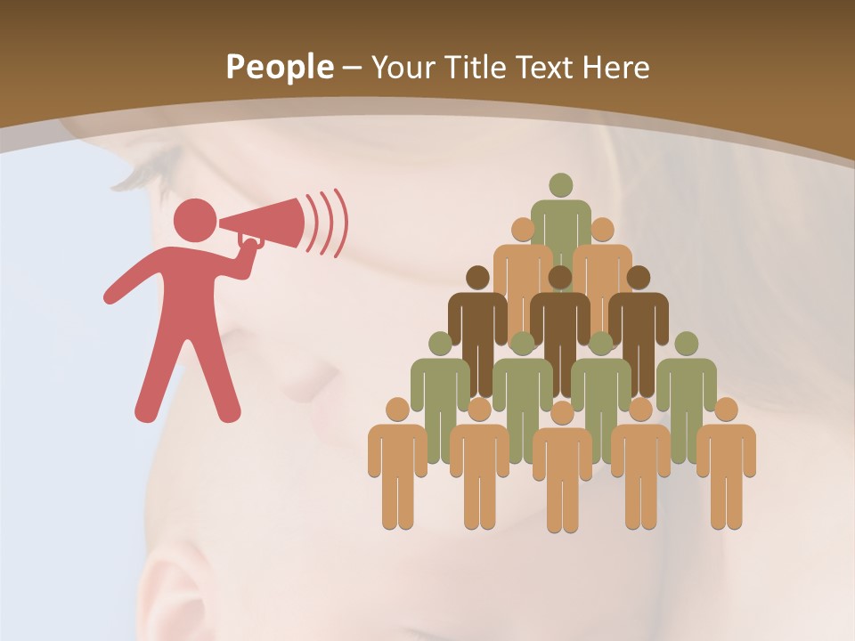 Mother And Baby PowerPoint Template