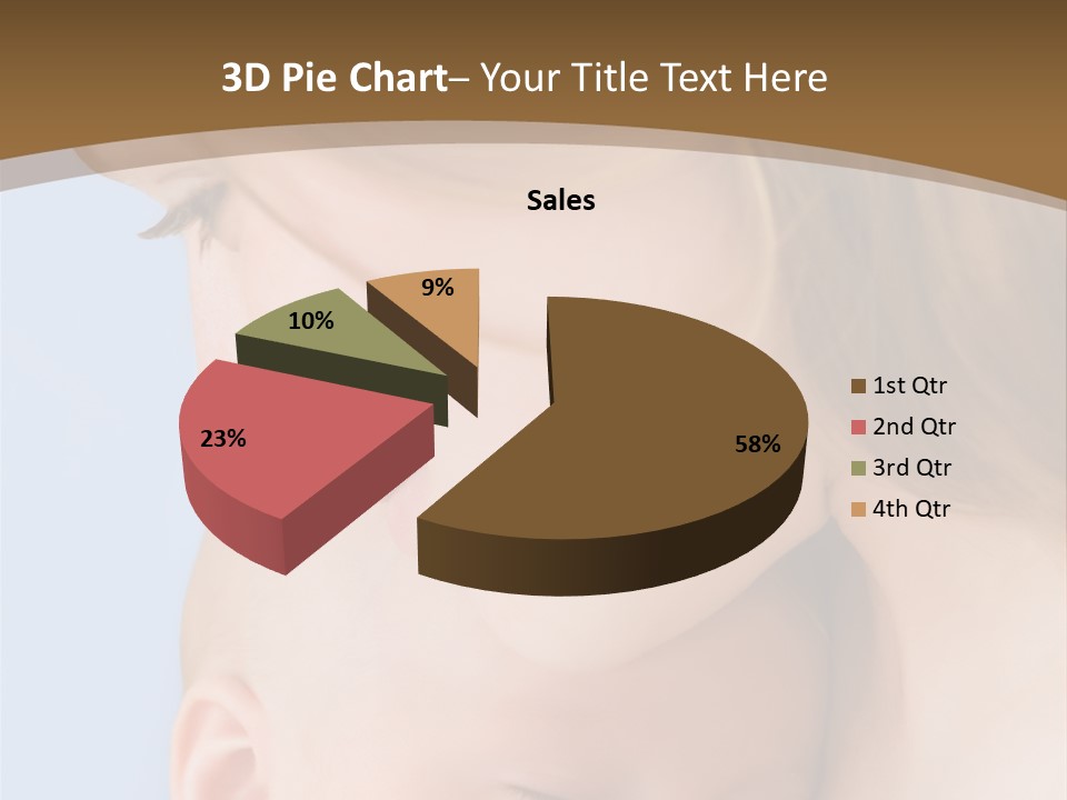 Mother And Baby PowerPoint Template