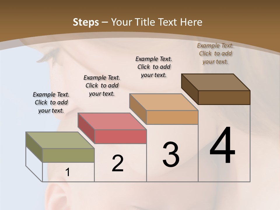 Mother And Baby PowerPoint Template