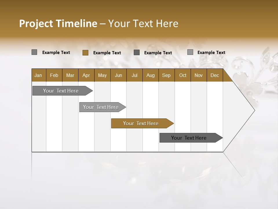 Wedding Rings Clipart PowerPoint Template