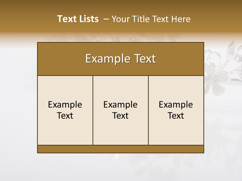 Wedding Rings Clipart PowerPoint Template