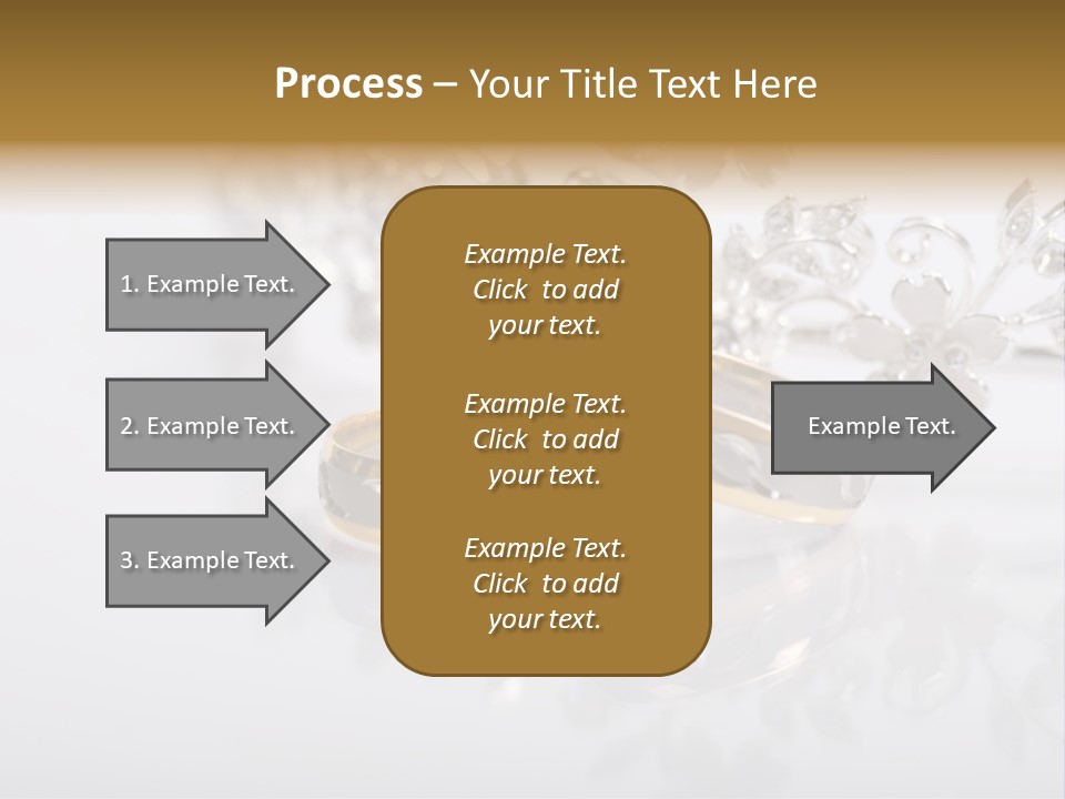 Wedding Rings Clipart PowerPoint Template