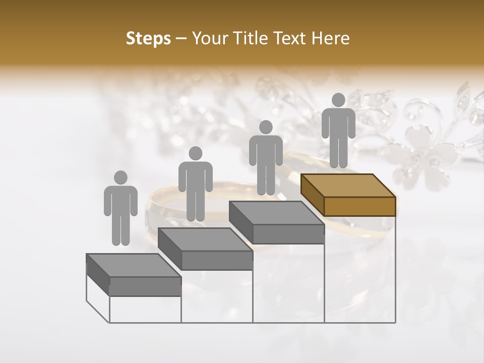 Wedding Rings Clipart PowerPoint Template