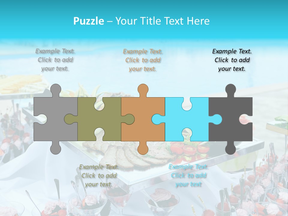 Outdoor Buffet PowerPoint Template